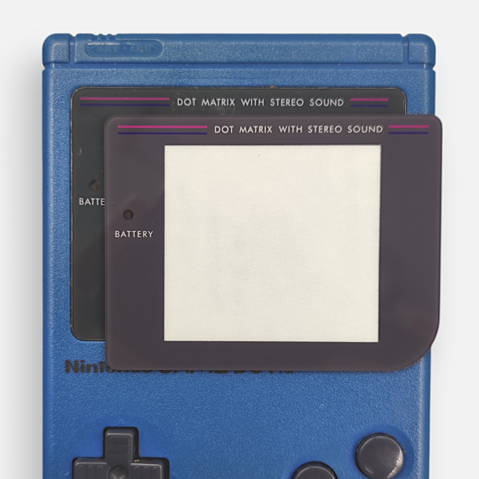 1732471204241-234.jpg Glasscheibe für GameBoy Classic Special Edition „Play it Loud“ Konsole – Bild 1