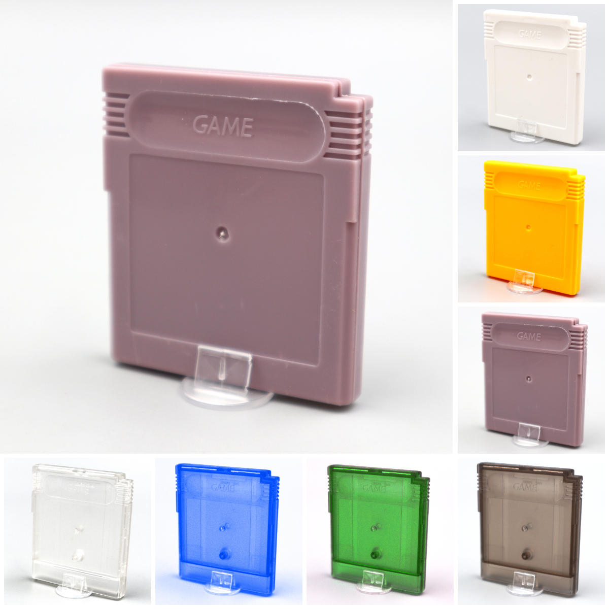 emty-cardridges-dmg-gameboy.jpg Leere Cartridge Gehäuse für GameBoy Classic & Color Spiele – Bild 1