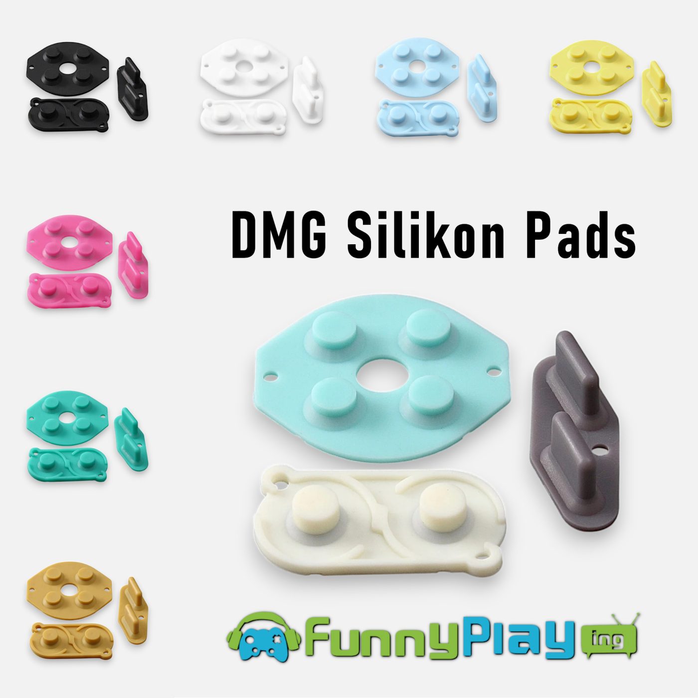 funnyplaying-dmg-silikon-pads-e1744787504956.jpg FunnyPlaying DMG Silikon Pads für GameBoy Classic – Bild 1