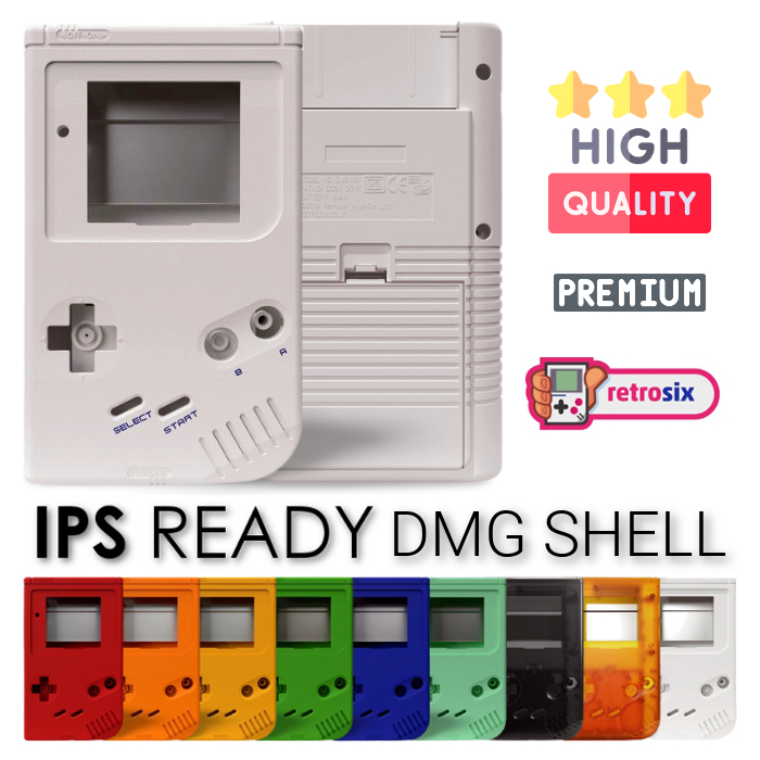 gameboy-classic-gehaeuse-shell-main.jpg IPS Gehäuse für GameBoy Classic in verschiedenen Farben – Bild 1