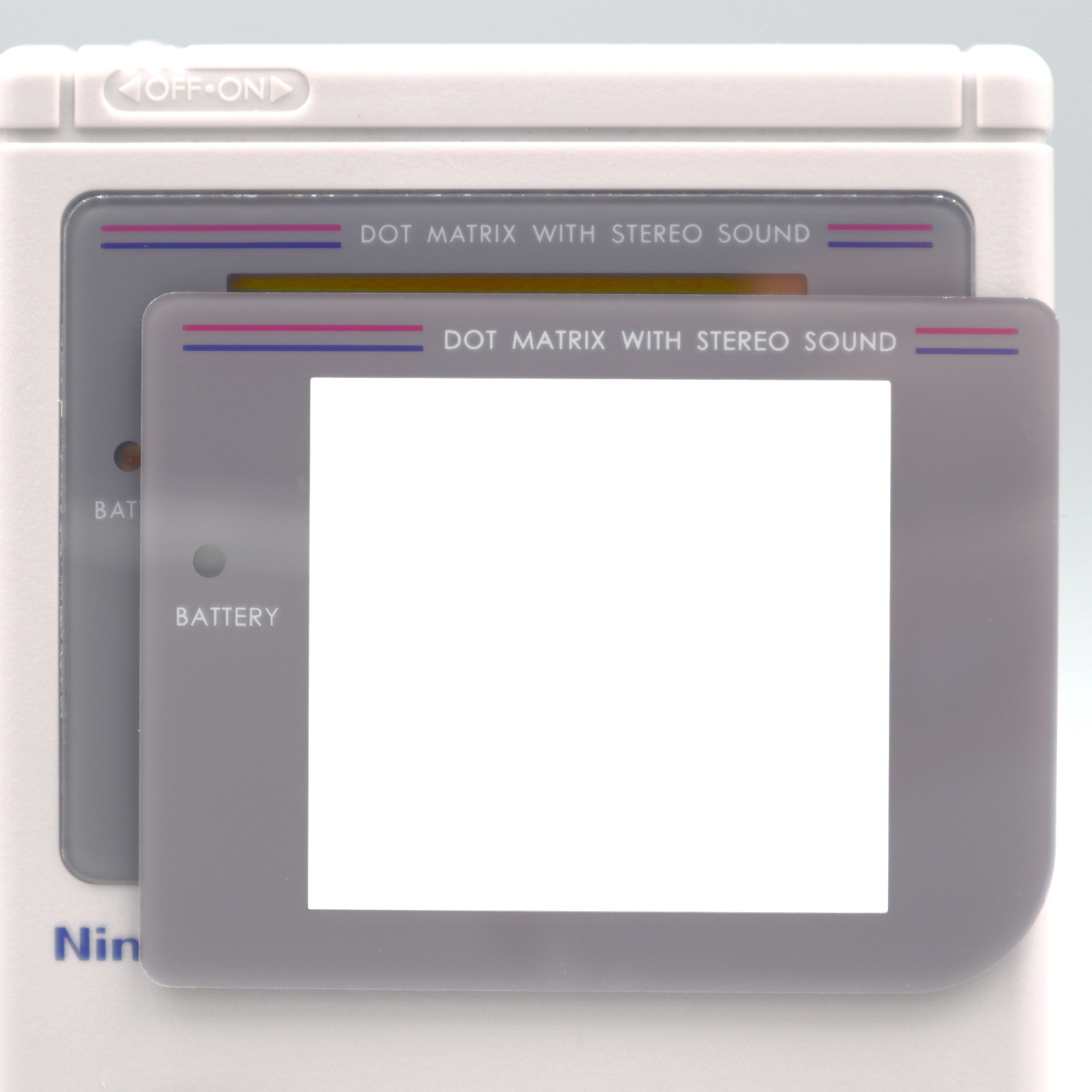 gameboy-classic-scheibe-01.jpg Display Scheibe für GameBoy Classic - Standard – Bild 1